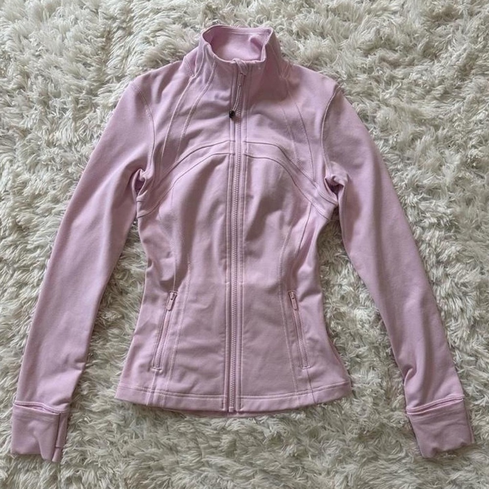 lululemon athletica jacket meadowsweet pink